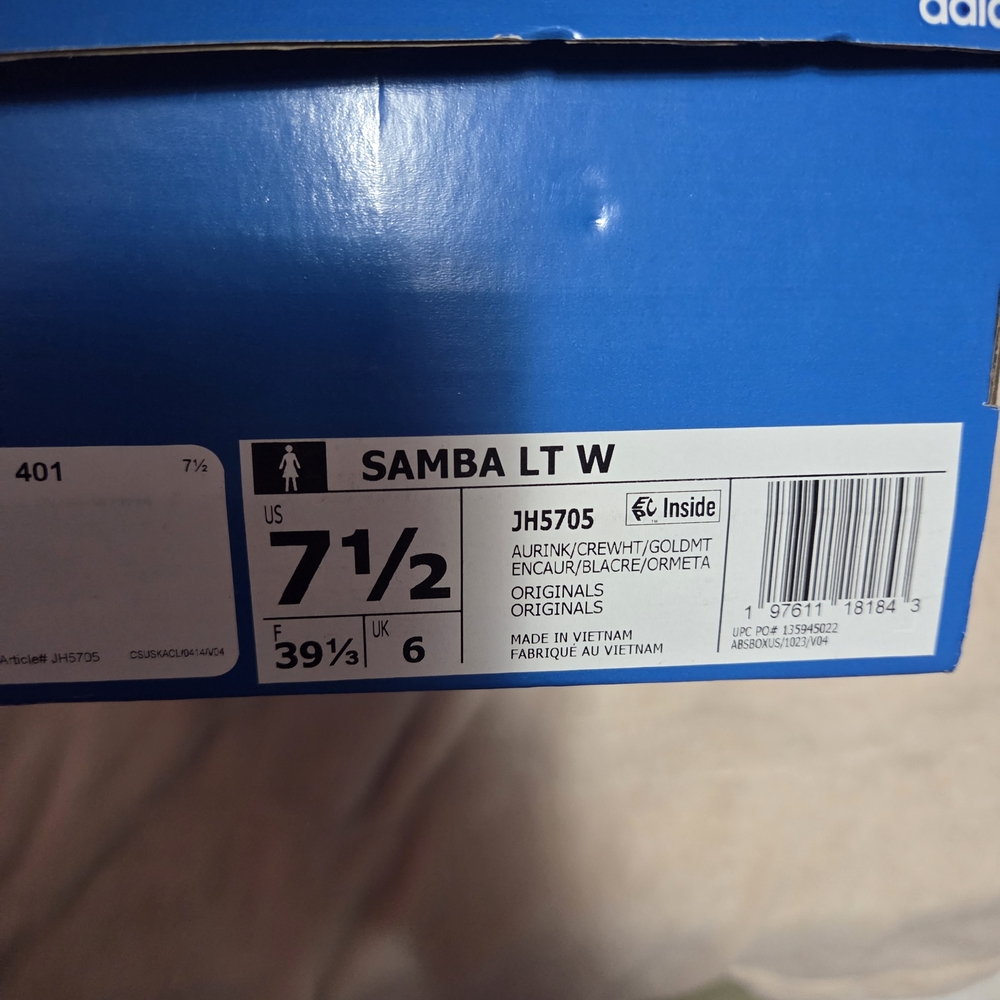 Adidas Samba LT W Sneakers 7.5